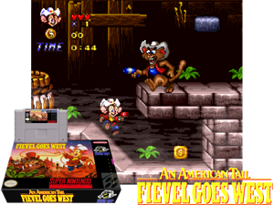 American Tail, An - Fievel Goes West (U) Cover